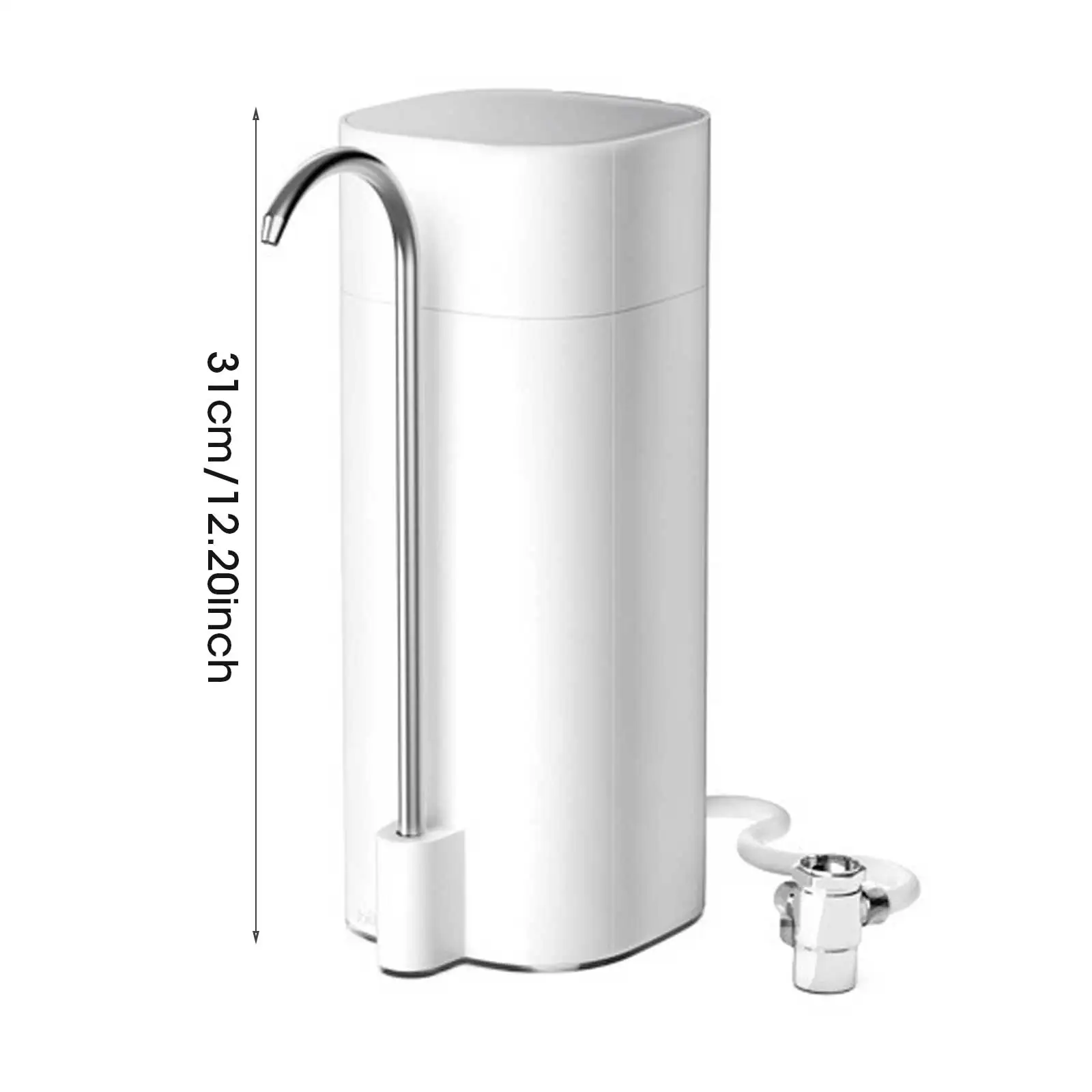 نظام الترشيح الفائق لصنبور مياه الشرب في سطح الطاولة، يقلل 99%، الكلور والمعادن الثقيلة والرائحة