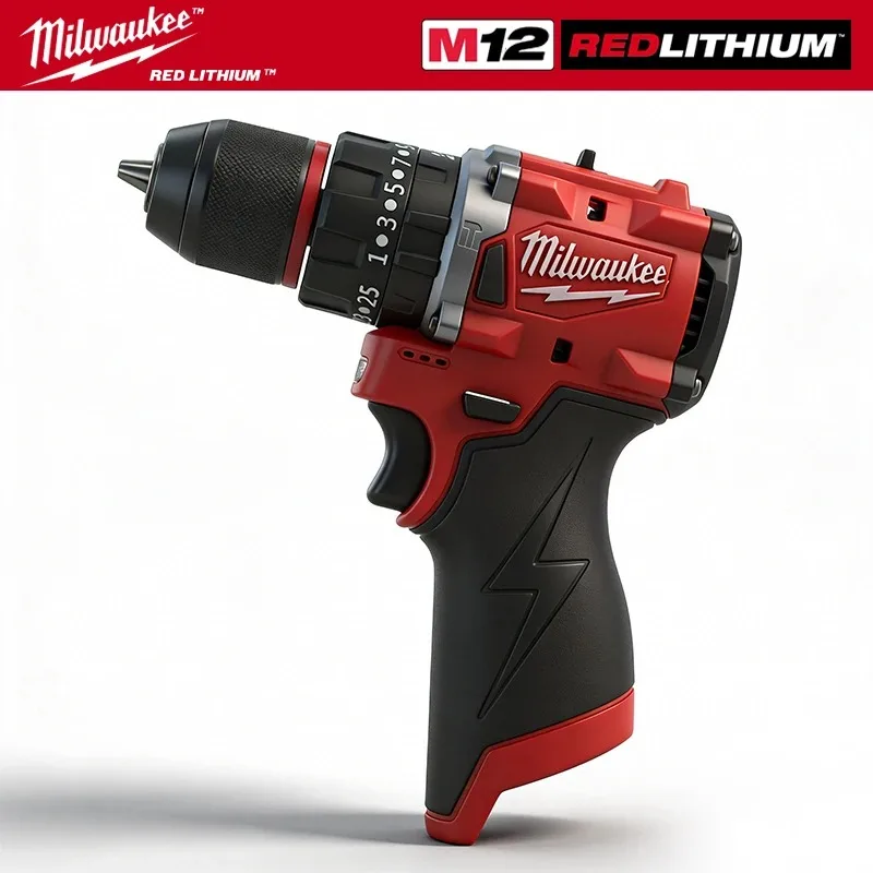 

Milwaukee M12 Brushless Electric Drill, 12V Cordless Drill/Driver 1/2" Chuck Variable Speed for DIY and Professional NO Battery