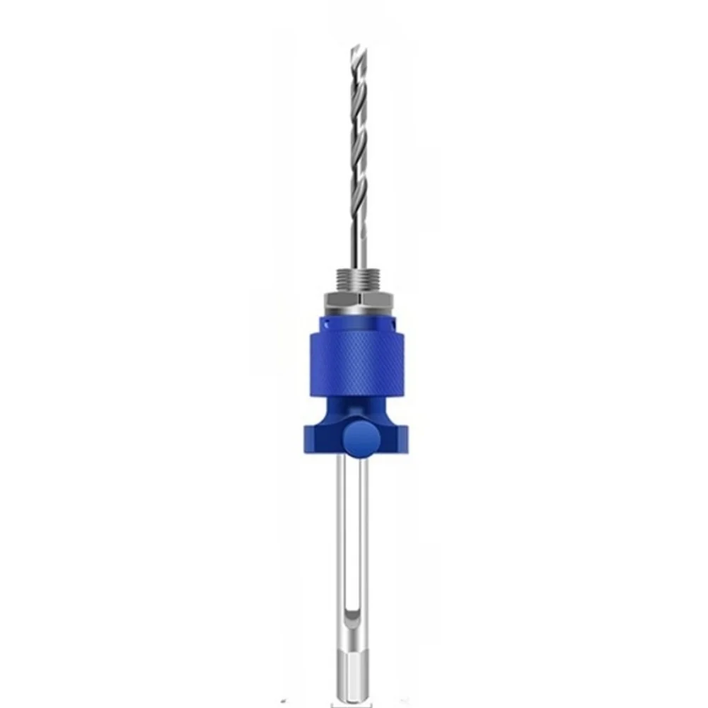 fast-change-metal-rod-with-hex-shank-for-hole-openers-optimized-for-repeated-use-with-for-electric-drills-in-workshop-settings