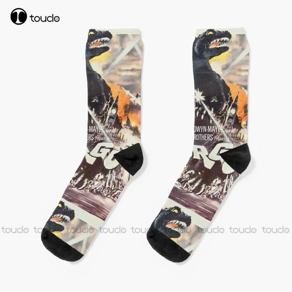 

1958 Big Lizard Movie Poster Socks