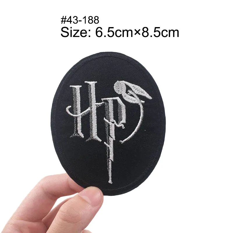 Harries Patch Embroidered Patches for Clothing Potters Thermoadhesive Patches on Clothes Hippie Patch for Clothes Stickers