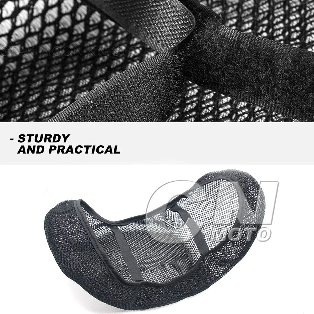 Motorcycle Seat Cushion Cover Net 3D Mesh Protector Insulation Cushion Cover For Suzuki Vstrom DL650 DL250 DL1000 DL650 XT 650XT