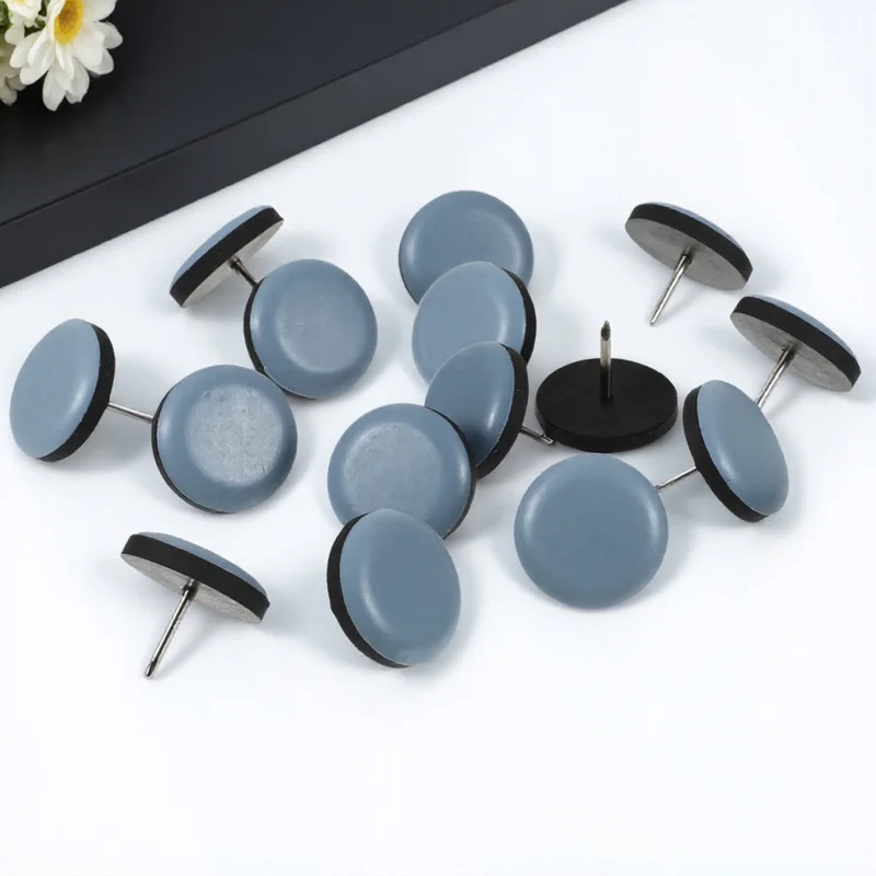 

16Pcs Furniture Sliders Chair Glides for Hardwood Floors Carpet 7mm Thick Durable Floor Protectors Chair Leg Floor Protectors