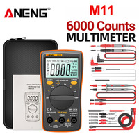 ANENG M11 Digital Multimeter Profissional 6000 Counts AC DC Voltage Current Test Resistanc Electrical Instruments Tester Tools