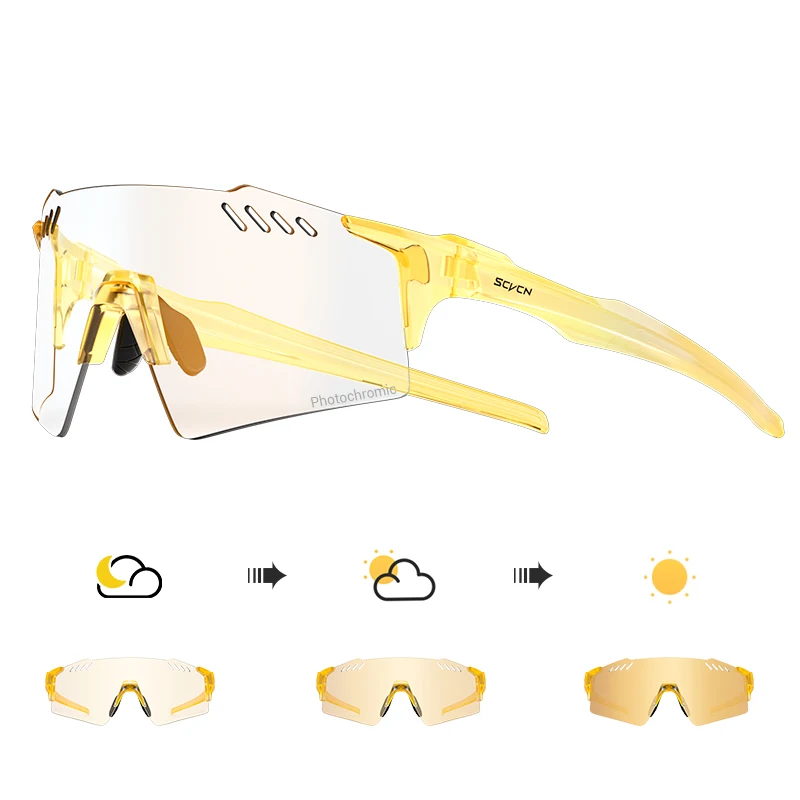 SCVCN Photochrome Sport Sunglasses 7