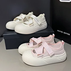 Ballet Flats Mary Janes Shoes Women Sneakers Comfortable Elegant Shallow Tennis Female Hook Loop Loafers Ladies Shoes