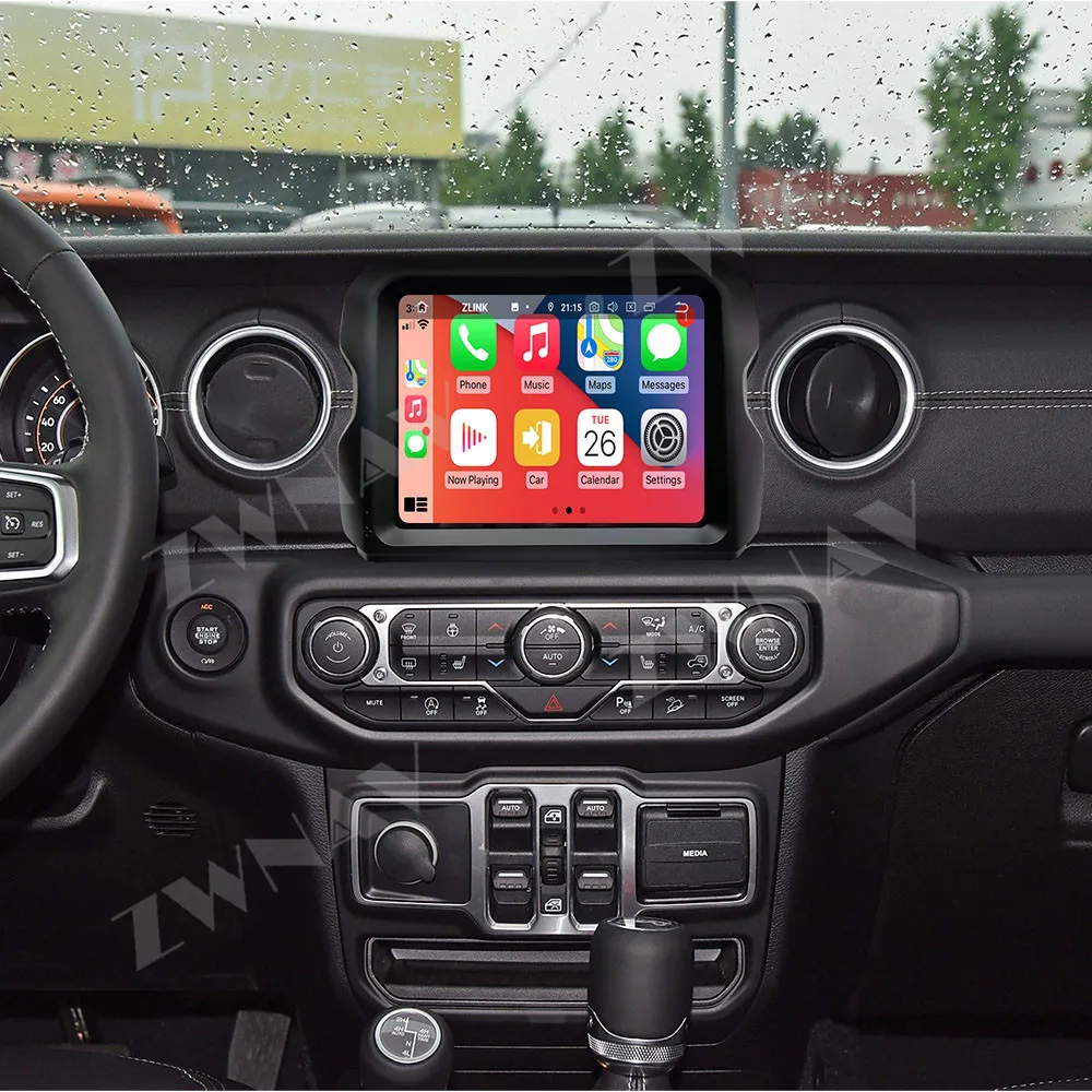 

Car Accessories Radio For Jeep Wrangler 2018-2020 Android Auto GPS Navigation Multimedia Stereo Receiver Head Unit Offline Maps