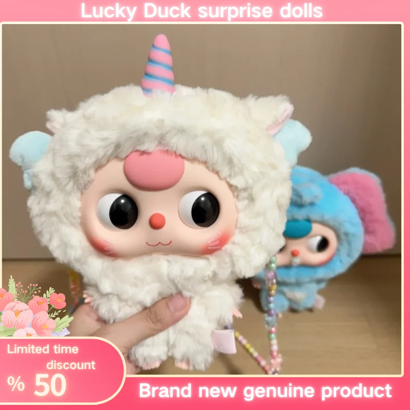 

In Stock Blind Box Baby Three Big Head Baby Zipper Bag Series Trendy Play Mystery Box Desktop Ornament Kids Toys Halloween Gifts