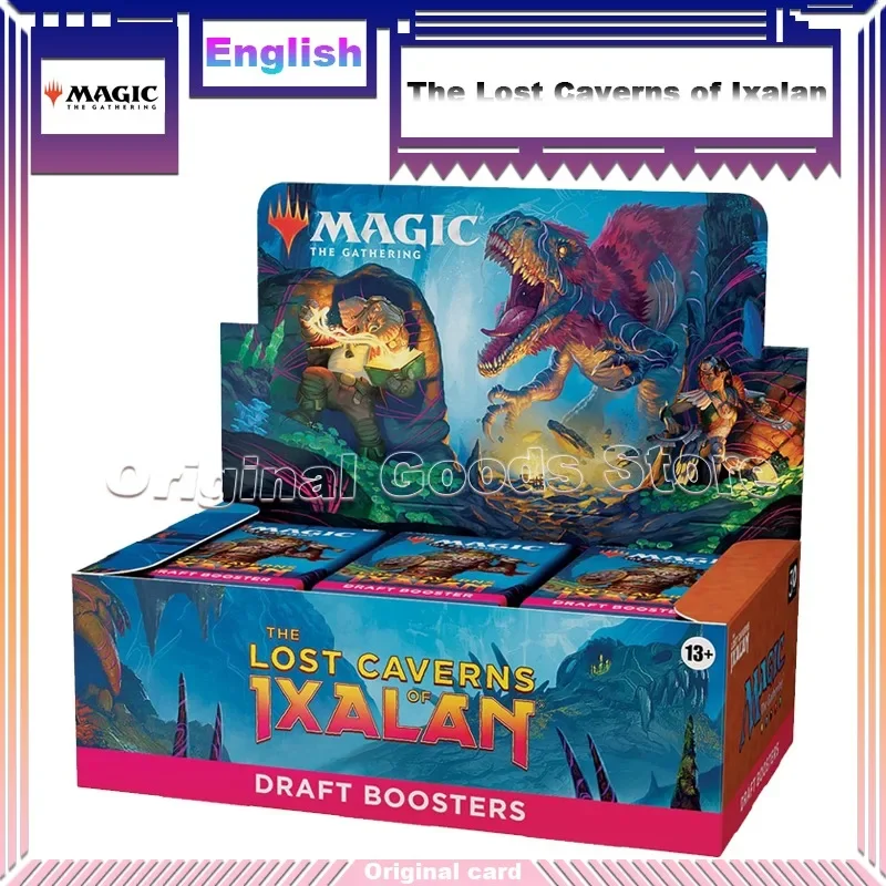 Original Magic The Gathering The Lost Caverns of Ixalan Card English Draft Booster Box Collection Trading Cards Children Gifts