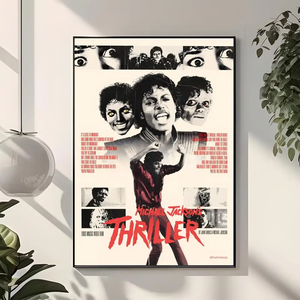pop dancer M-Michael Jackson Poster  Classic Home Interior Design & Modern Wall Art Collection