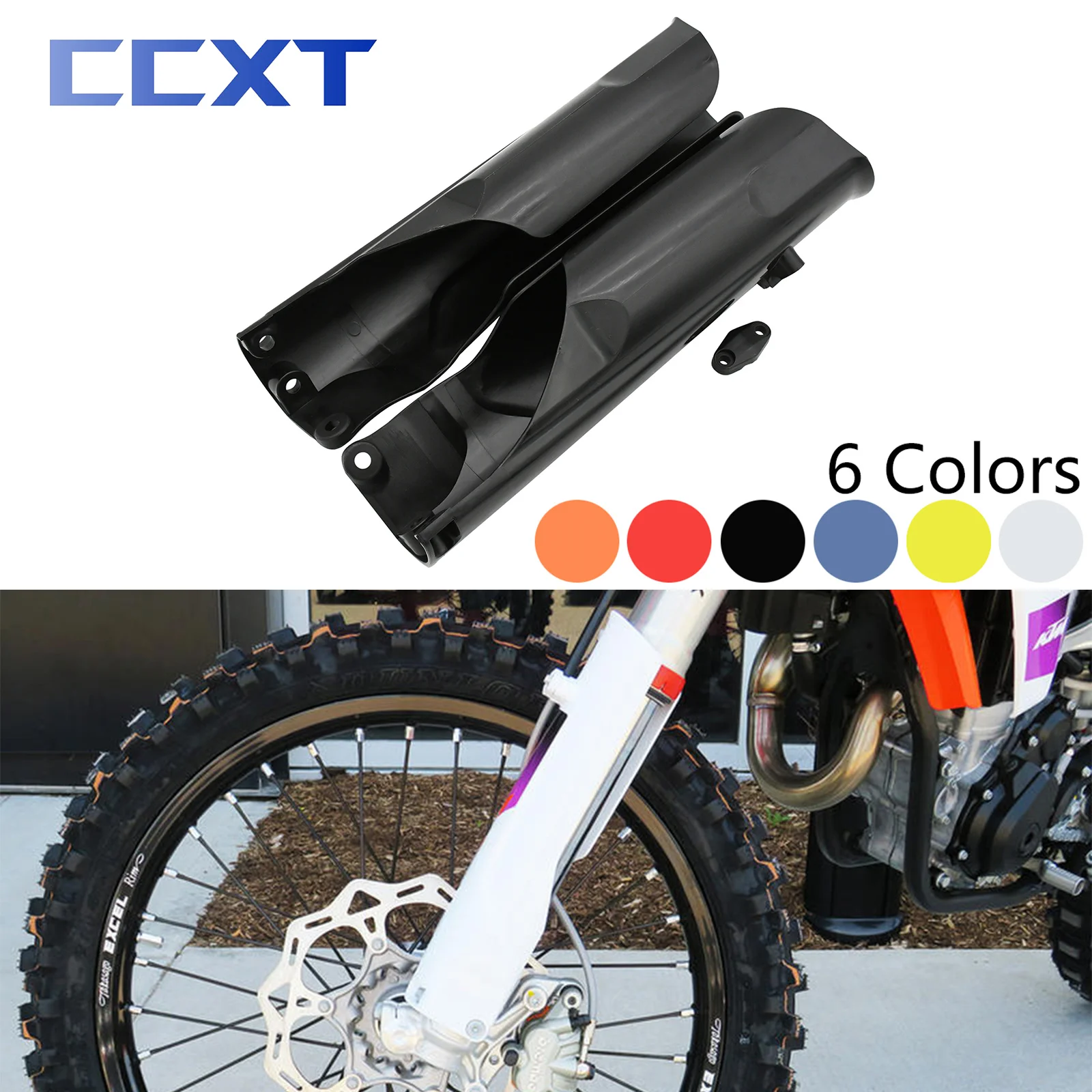

Для EXC 250 300 Защитная вилка для мотокросса, крышка амортизатора для KTM SX SXF XC XCF XCW EXC EXCF 125-500 2016-2024 2023