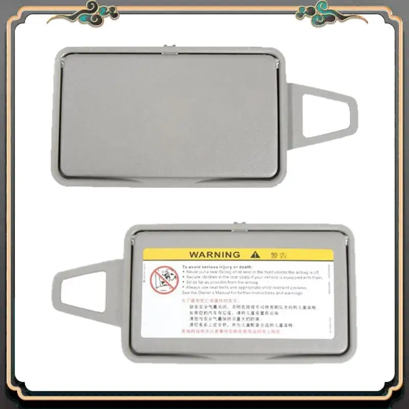 

M45K-1Pair Car Sun Visor Shade Makeup Cosmetic Mirror Cover For Mercedes Benz E Class W211 2003-2008 2118100310 2118100410