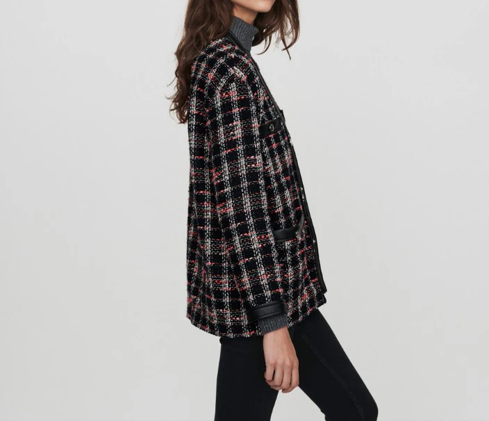 M Home الخريف الشتاء محبوك V Ne سترة مفتوحة المرأة اللون Blo تصميم القطن البوليستر مزيج طويل Sve