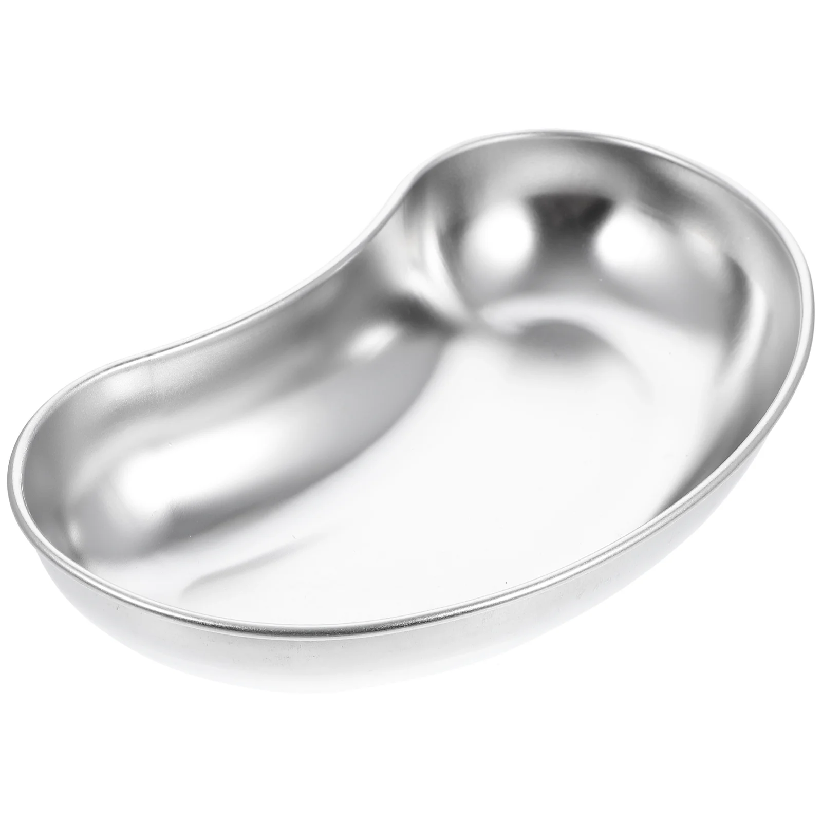 Anti-iodine Stainless Steel Curved Plate Hand Tool Tray Container Clinical Kidney Trays Instrument Surgical