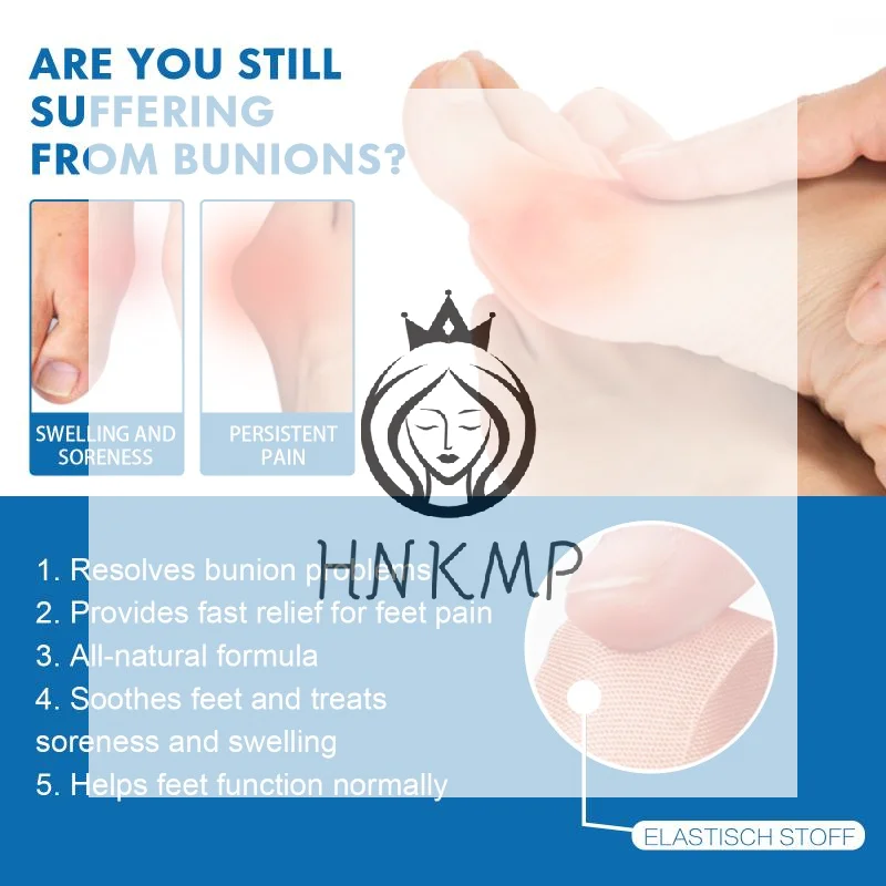 Anti Swelling Bunion Correction Patch for Toe Realignment Joint Pain Relief Hallux Valgus Correction for Home and Office Use