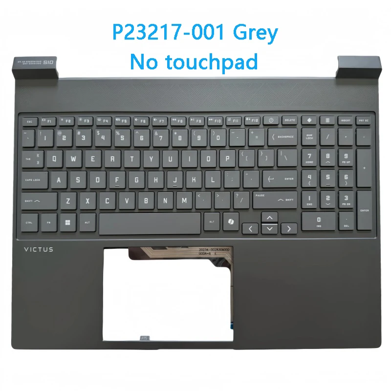 NEW ORIGINAL Laptop Replace Top Case Touchpad for HP Victus 15-FA 15-EB 15-FB TPN-Q278 Q279 P23217-001 N13299-001 N13297-001