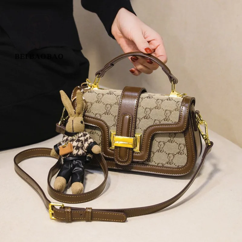 

Premium Leather Women's Shoulder Bag Luxury Brand Handbags Ladies Crossbody Purse Stylish Designer Tote Messenger