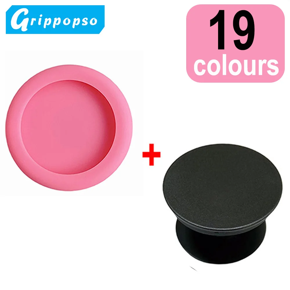 

Phone Finger Ring Holder Stand Pocket Socket Grip Tok With Silicone Cover For IPhone Samsung Xiaomi Support Cellphone Bracket
