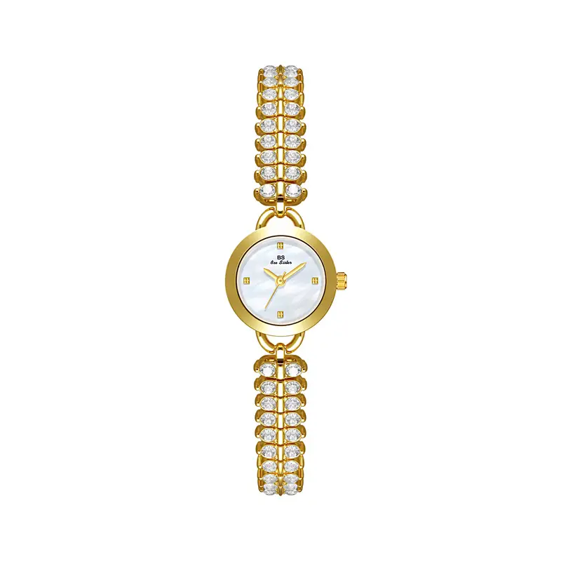 Watches and accessoriesNew light luxury exquisite small gold tassel retro high-end watcha gift for womenfashionable quartz watch - Image 8
