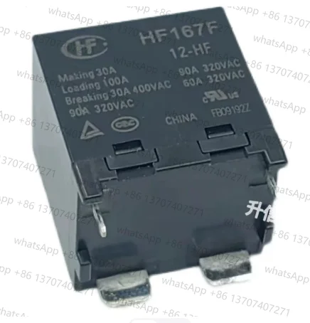 hf167f-12-hf-rele-de-4-pinos-12v90a4-economizador-de-energia-e-ecologico