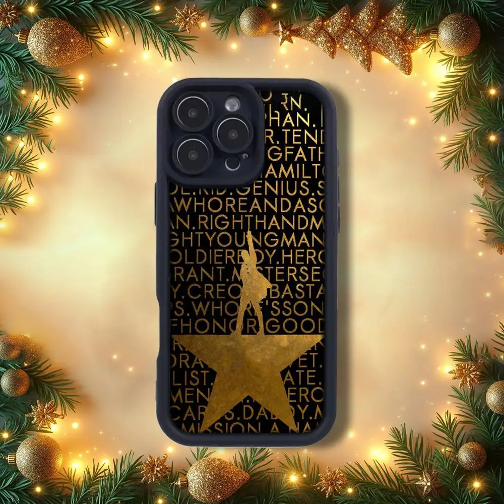 حافظة هاتف H-Hamilton L-Lyrics-E emery باللون الأسود لهاتف iPhone 15,12,17,14,11,13,16,Pro,Air,Plus,Max,SE4,E غطاء سيليكون #4