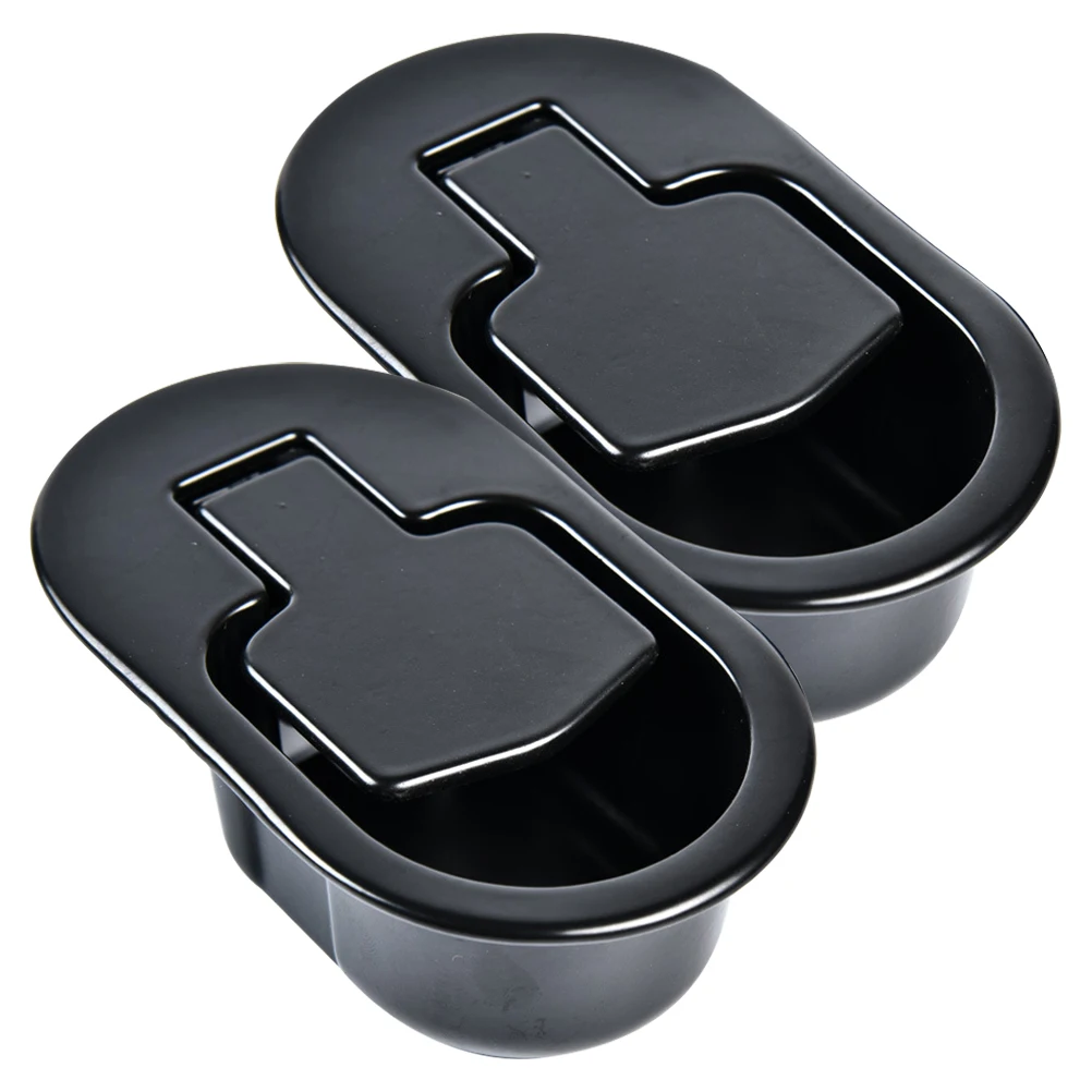 

2pcs Replacement Sofa Fasteners Black Metal Handles for Recliner Chair Round Shape Furniture Hardware Durability