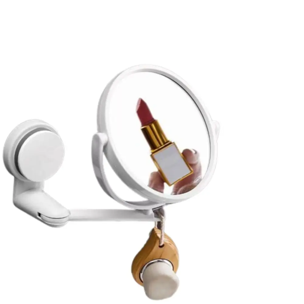 양면 확대 화장 거울 고화질 3배 확대 화장대 거울 흰색 유연한 화장 거울 가정용