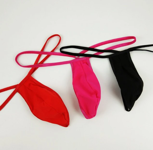 Männer sexy G-String Tanga dehnbare Atem beutel Ausbuchtung T-Back Jock strap Unterwäsche Badeanzug weiche lässige erotische Herren Tangas