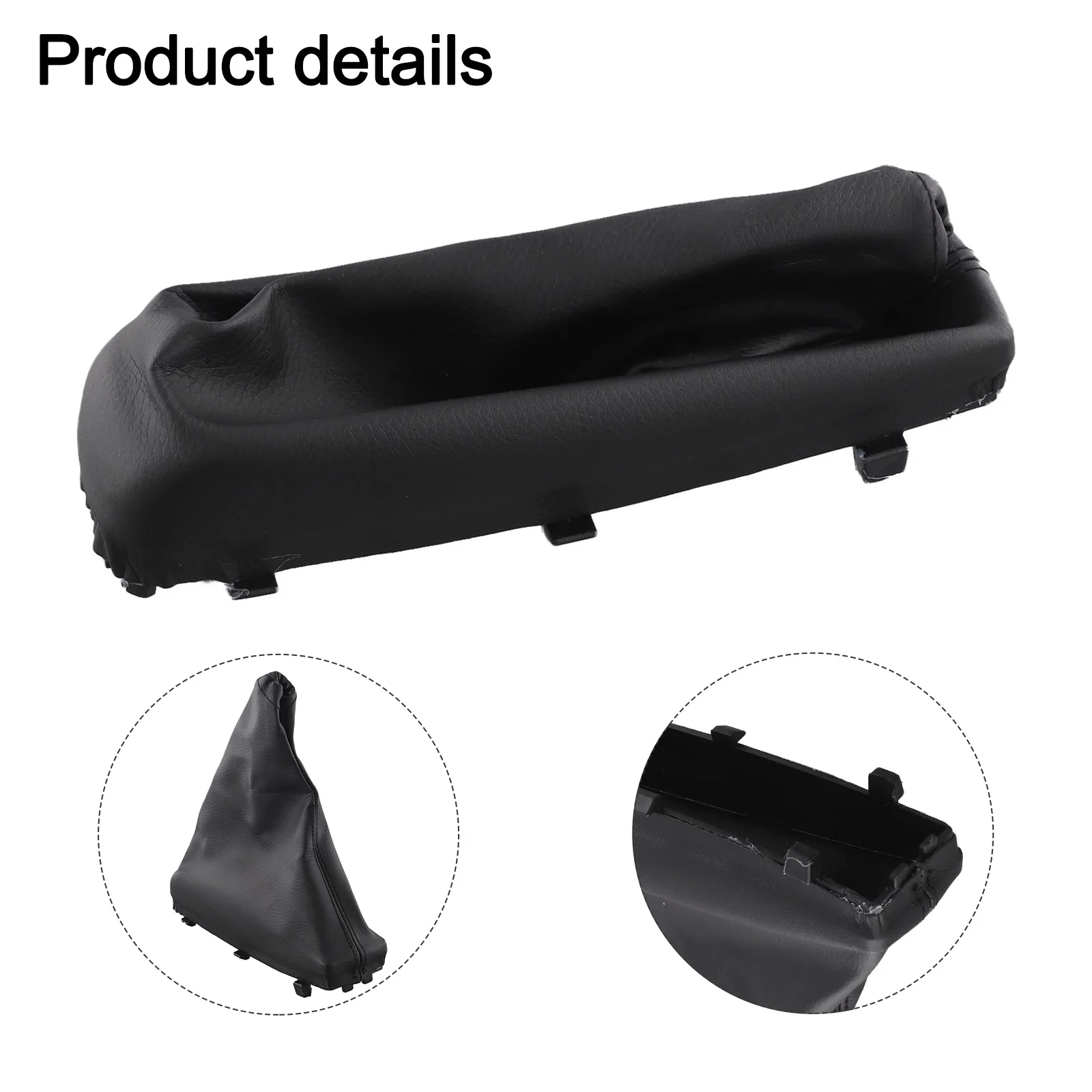 Car Parking Handbrake Black Boot Gaiter Shift Gear Knob Anti Slip Boot Cover 578511 For Vauxhall For Opel FOR Vectra B Models
