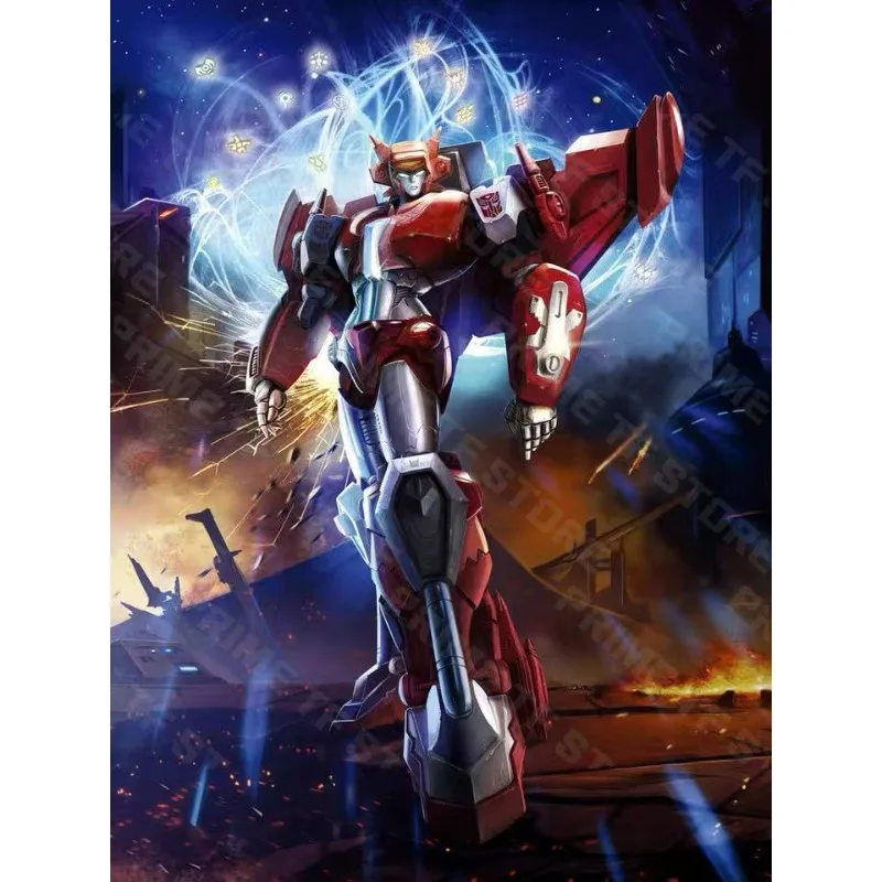 لعبة أصلية من هاسبرو ترانسفورمرز باور أوف ذا برايمز E1139 ELITA-1 فئة فوياجر، شخصية أنمي للعب والجمع والهدايا