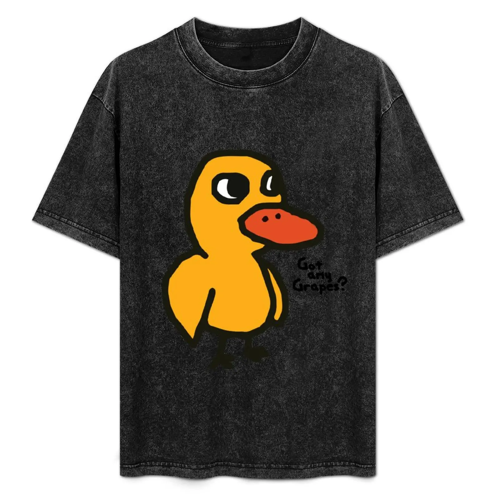 

Mr. Duck - Got Any Grapes T-Shirt Art Pattern Printed Casual Top