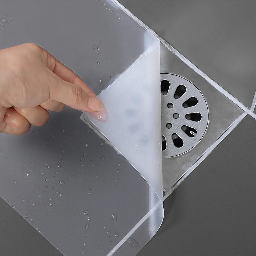 

1Pcs Floor Drain Pad Silicone Deodorization Mat for Bathroom Kitchen Shower Cuttable Transparent Silicone Floor Drain Pads