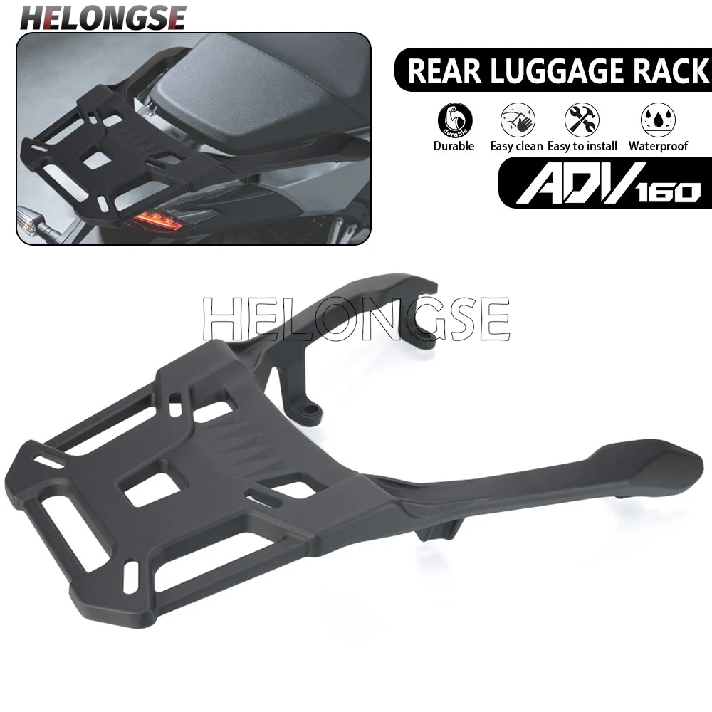 HELONGSE Cargo Rack Storage Box Support Special Rear Luggage Carrier Rack For HONDA XADV 750 2027 2026 2025-2021 2026 XADV750
