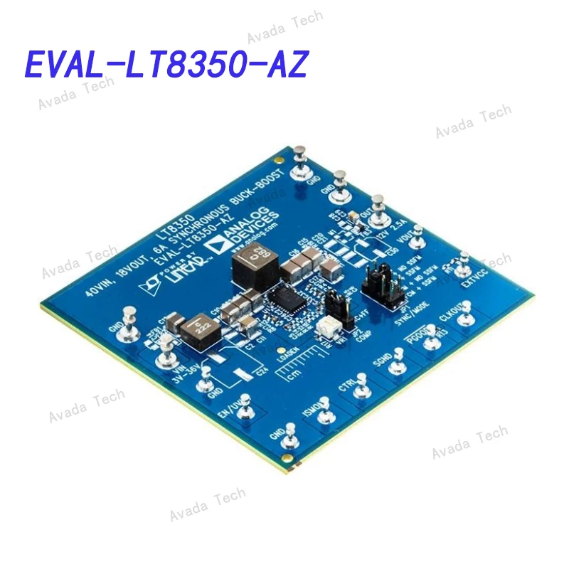 

Avada Tech EVAL-LT8350-AZ Power management IC development tool Eval bd for LT8350 3-40Vin, 12Vout, 2.5A