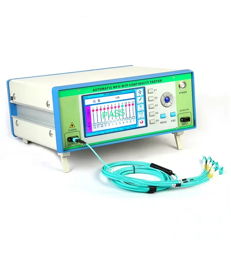 

2025 Automatic Clixun 12Core 24Core MPO MTP Patch Cord Polarity Tester
