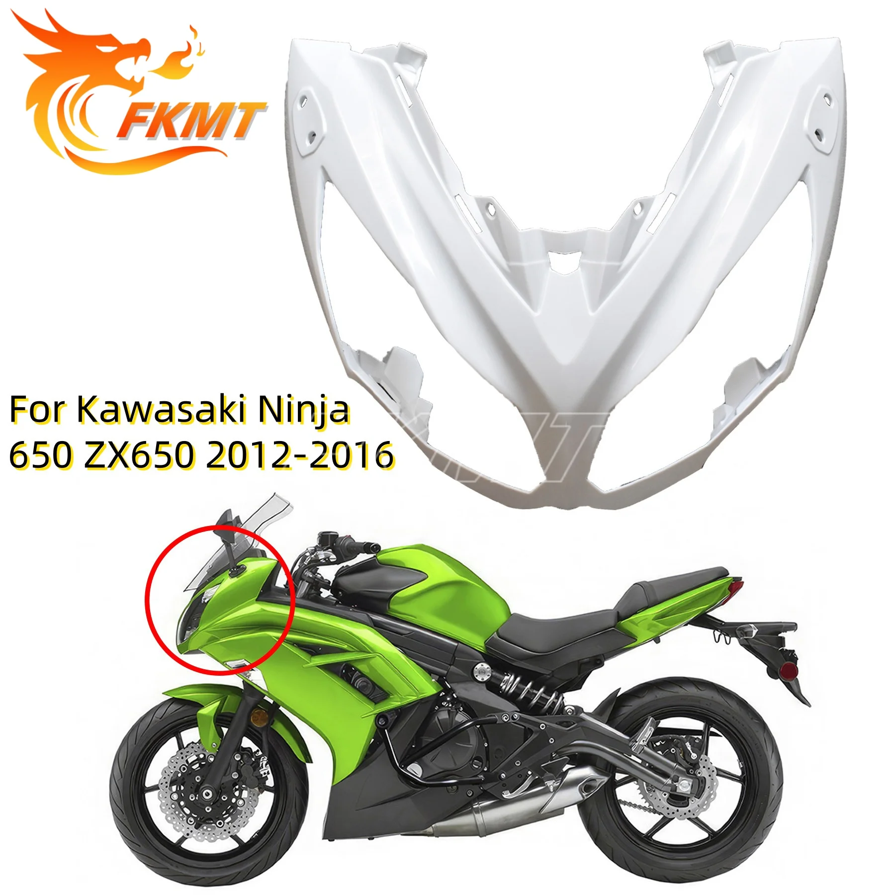 

Motorcycle Gas Tank Cover Guard Accessories For Kawasaki Z650 ZX650 EX650 Ninja 650 2012-2016 Protection Oil Fuel Fairing Cowl