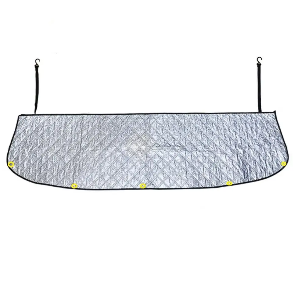 Parasol para parabrisas de coche de 170x45cm, reflectante Anti-UV, parasol para ventana delantera de coche, cubierta plegable portátil para visera de coche