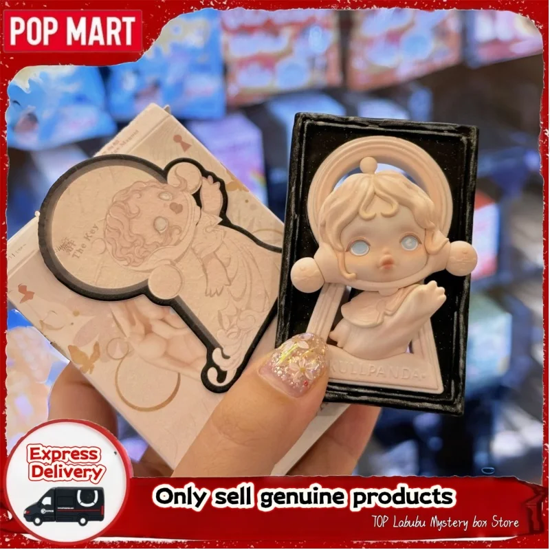 POPMART натуральная Skullpanda, серия Paradox, магниты на холодильник, глухая коробка, милый сюрприз, загадочная коробка, модная игрушка на день рождения для девочек, подарок
