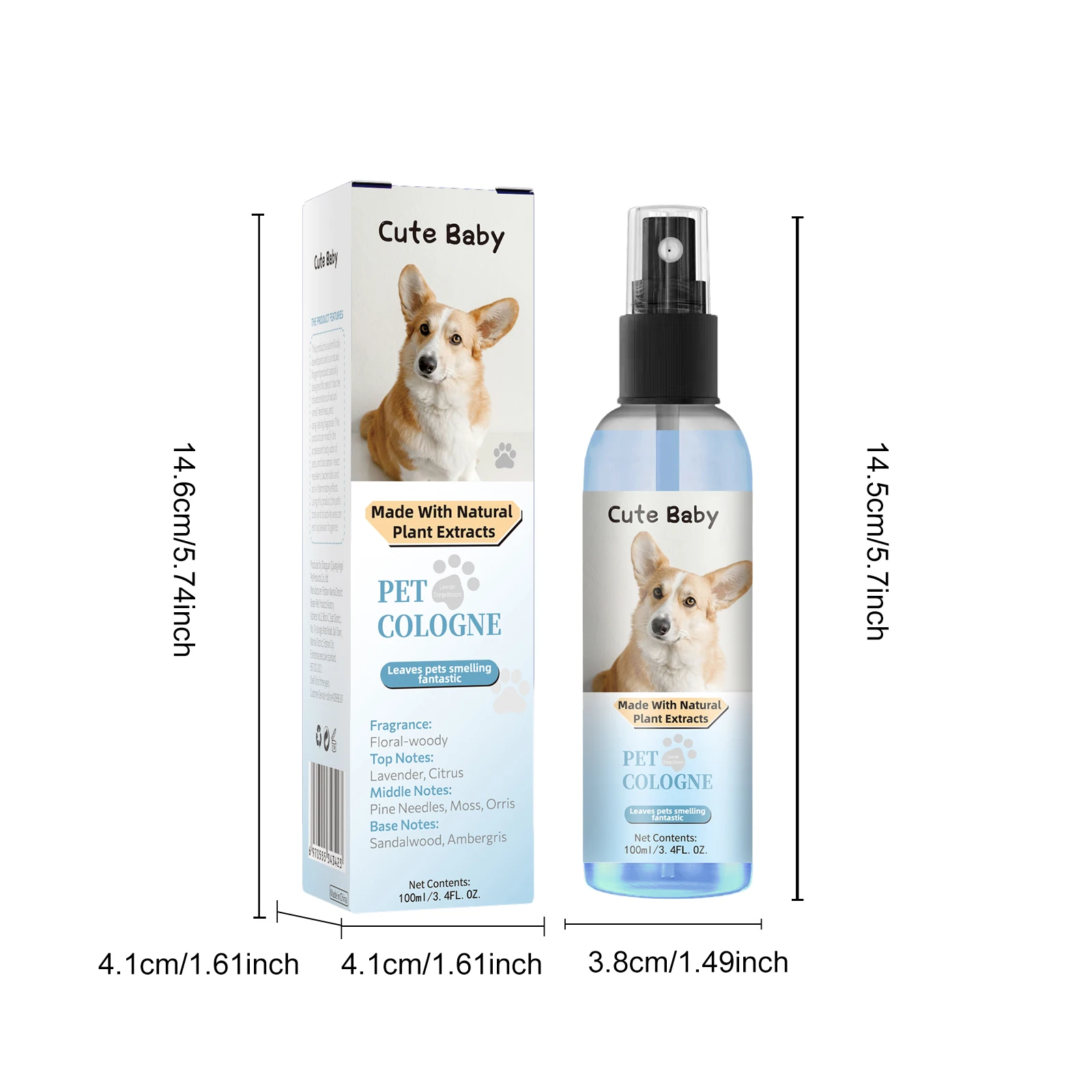 Niedliches Baby-Haustier-Köder – Pet Cologne Spray Bewertung und Preis