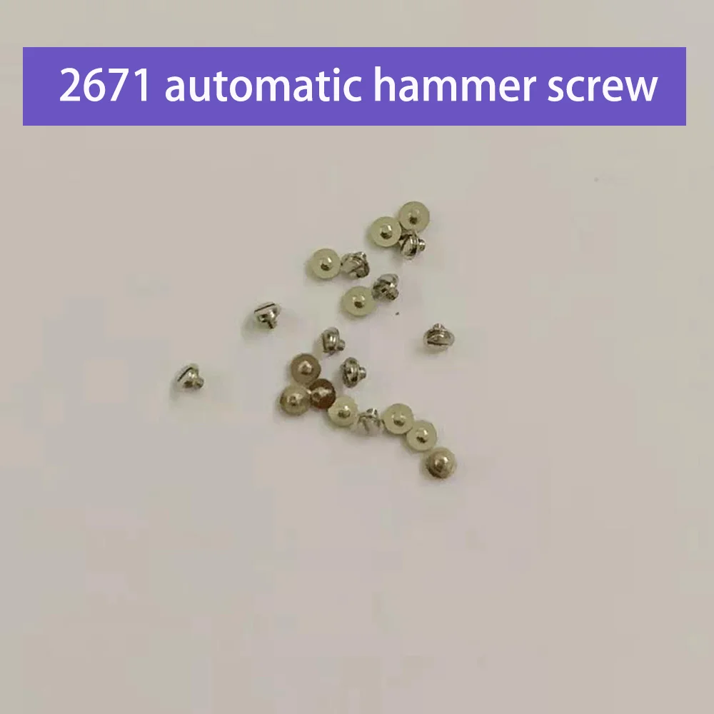 สกรูหัวค้อนอัตโนมัติสำหรับ8200 2836ชิ้นส่วนซ่อมนาฬิกา46941 2671เคลื่อนที่ตามลำดับ