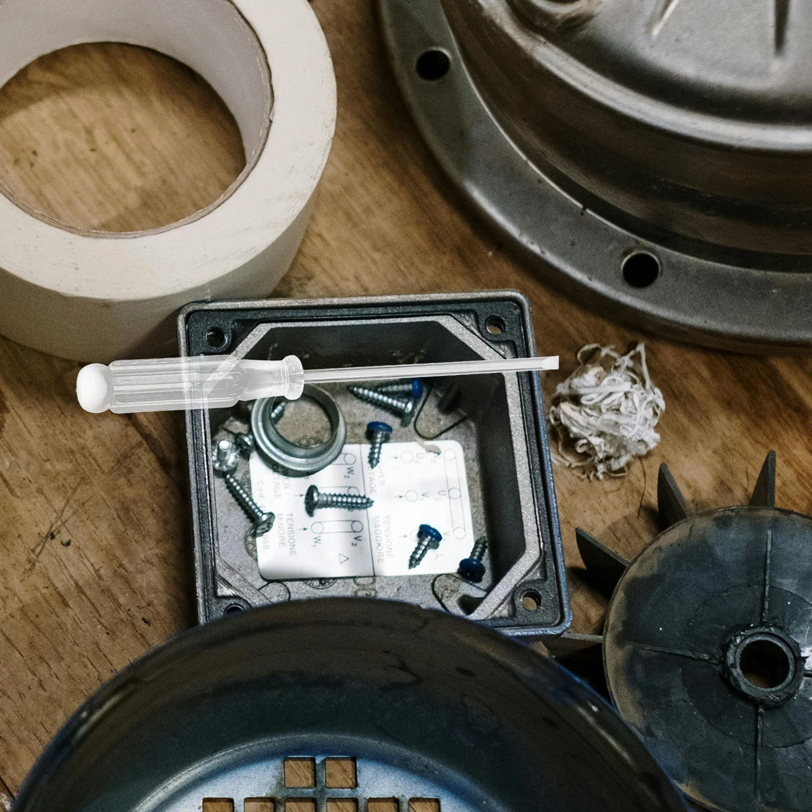 Set di cacciaviti da 6 pezzi Kit di strumenti di precisione a testa croce piccola Cacciavite a mano portatile per la riparazione dell'home office Manuale in metallo durevole