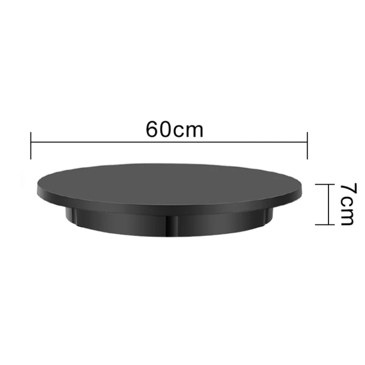 360 Degree Turntable Display Stand 60cm Charging Electric Rotating Holder Video Shooting Props Photography Turntable