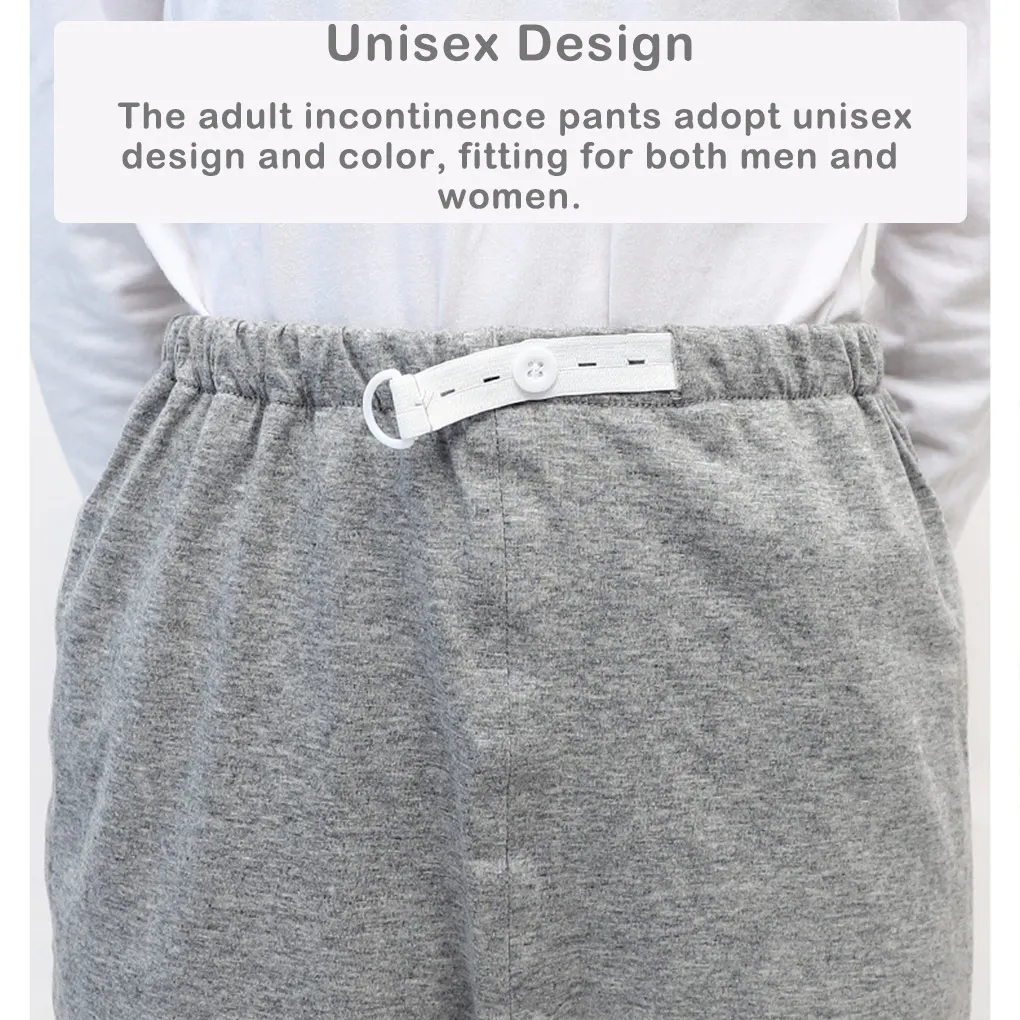 Pants Urine Shorts Man Breathable Bed Anti-bed-wetting Pad Incontinence Trousers Waterproof Adult Cropped Diapers