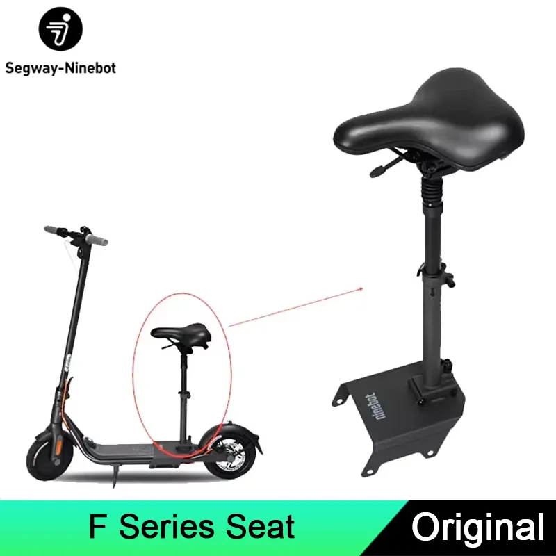 Original Ninebot Segway F40 Electric Scooter Original Adjustable Seat Foldable Shock Absorb Saddle F Series Height Customization