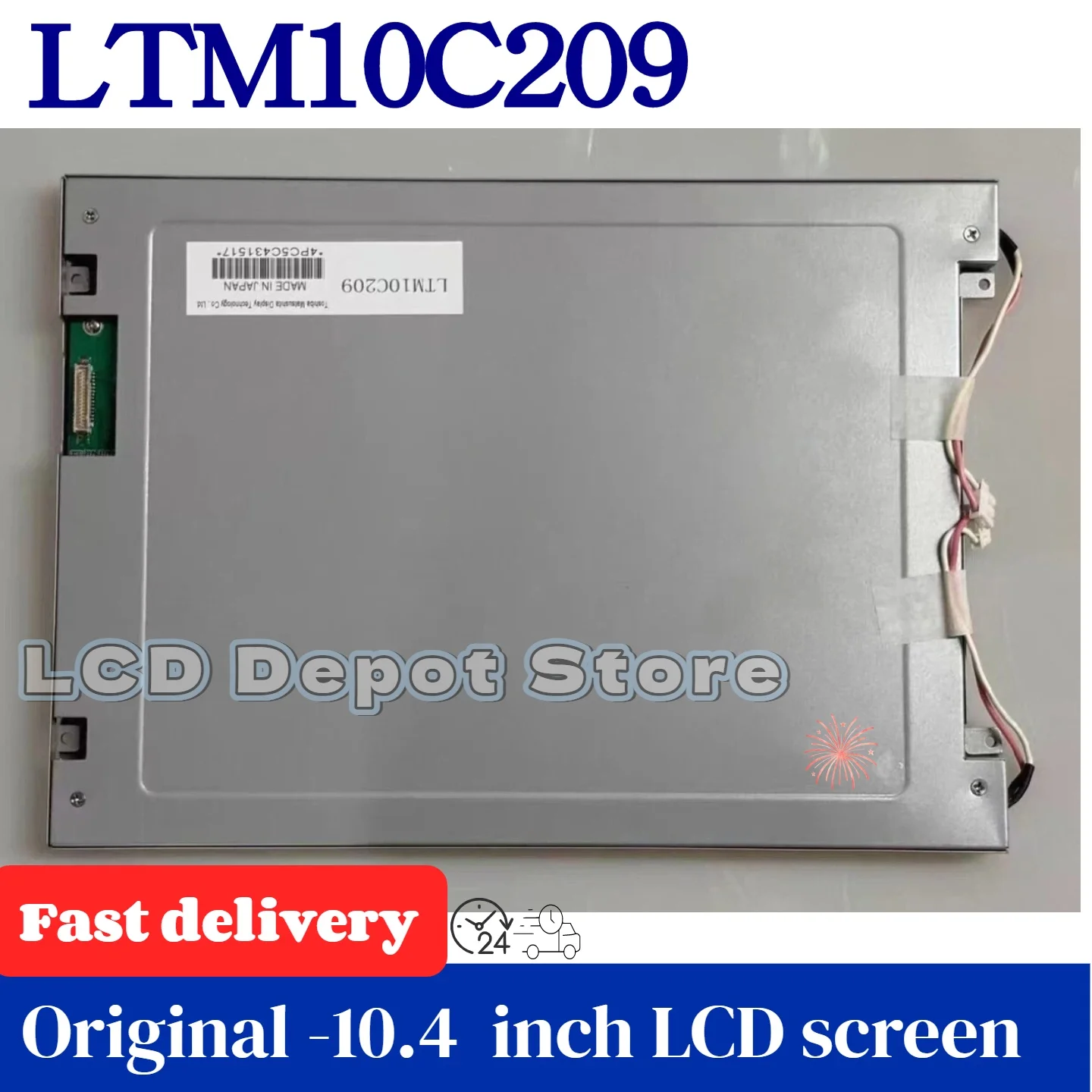 Фото Новый совместимый ЖК-дисплейный модуль 10.4 дюйма Ltm10C209A Ltm10C209H Ltm10C209Af Ltm10C210 Lta104A261F Cjm10C011A, Cjm10C011Z, Cjm10C0110 - фото товара