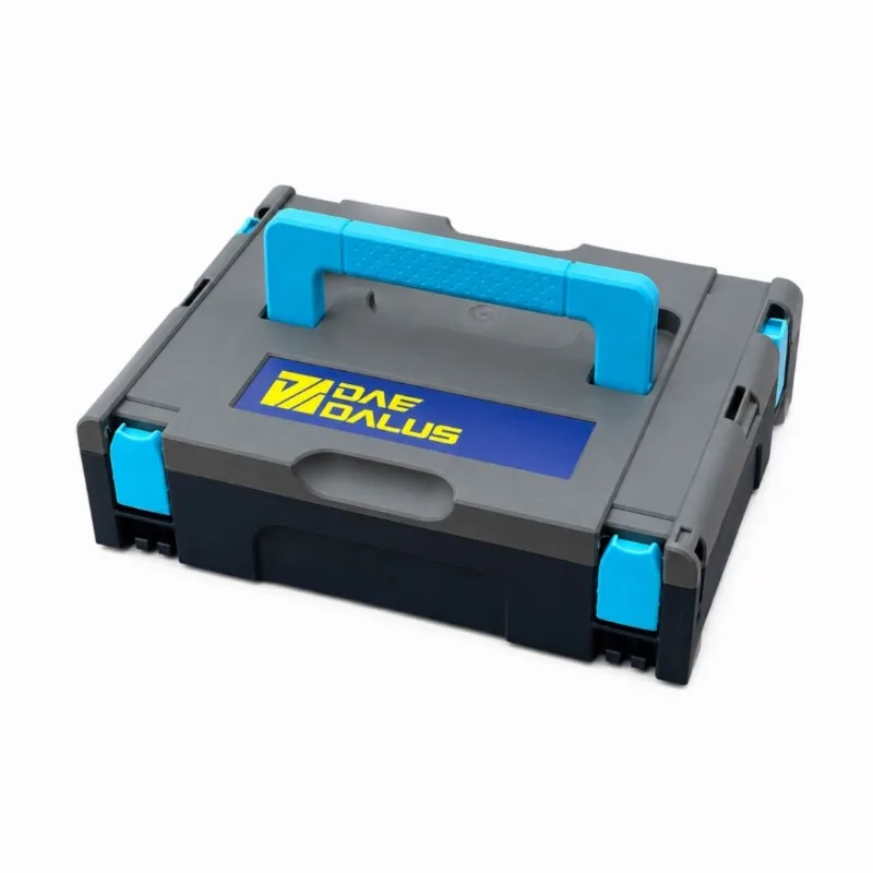 Stackable Modular Tool Box Home ABS Hard Case Tool Boxes Stackable Parts Organizer Storage Boxes Large Capacity Tools Packaging