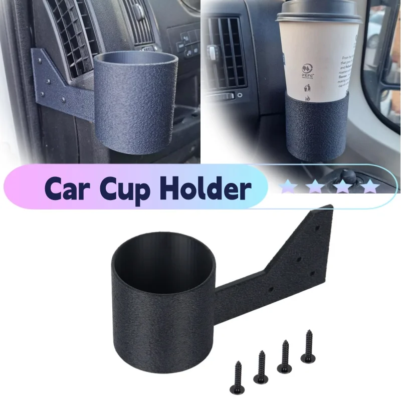 

Универсальный держатель для напитков с 4 винтами для Peugeot Boxer Fiat Ducato Citroen Relay (2006-2023) аксессуары для салона автомобиля