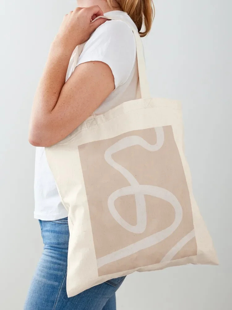 

Mid century Abstract Lines Tote Bag Women bags eco bag folding shopping bag Beach