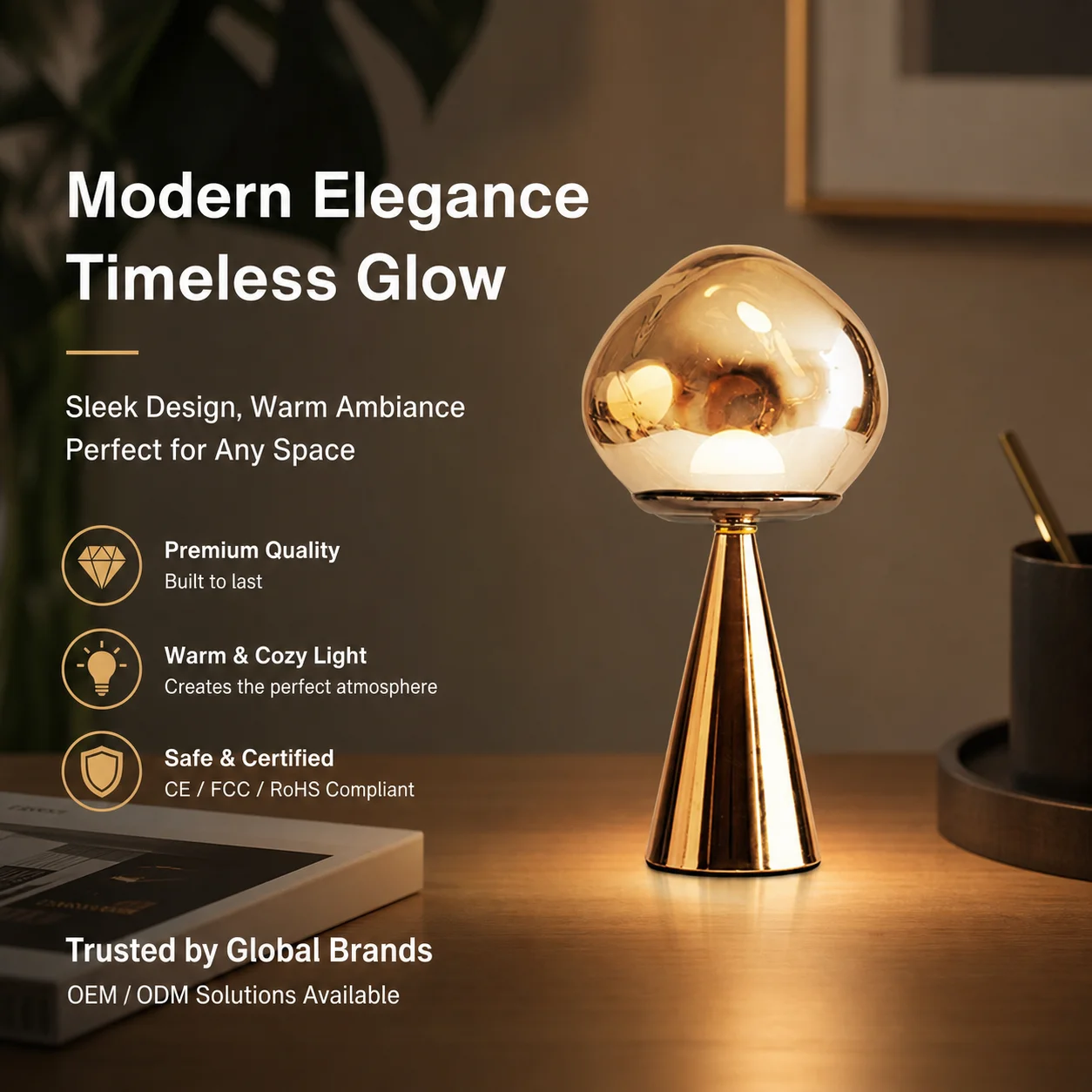 WWPPU Cross‑Border Hot‑Sell Lava Table Lamp USB Plug‑in Only Art Creative Decor Lamp for Bedroom