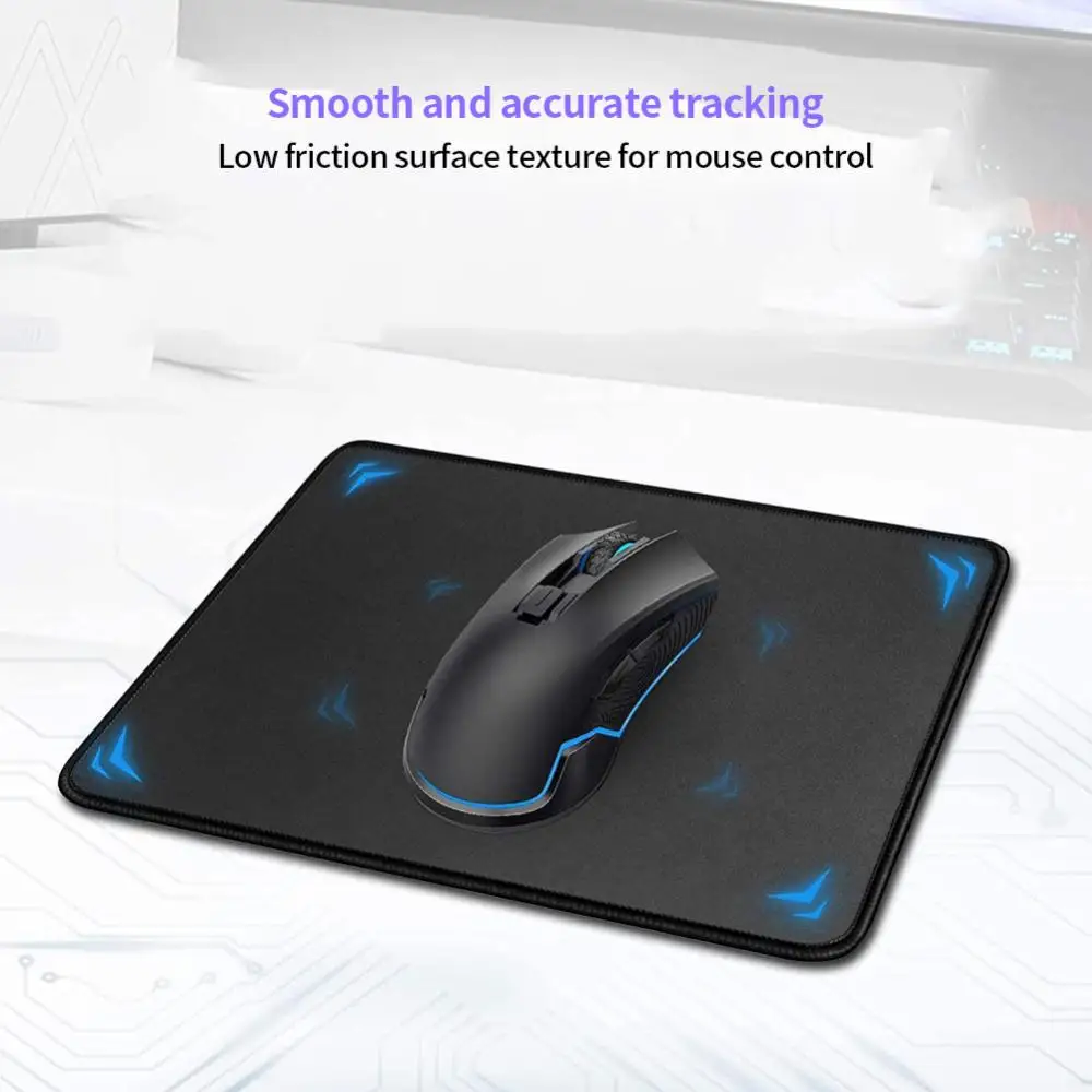 Tappetino per Mouse da gioco tappetino da scrivania in gomma naturale antiscivolo tappetino per Mouse tappetino da gioco con bordo di bloccaggio della tastiera del Computer gaming Mouse Pad Hot!